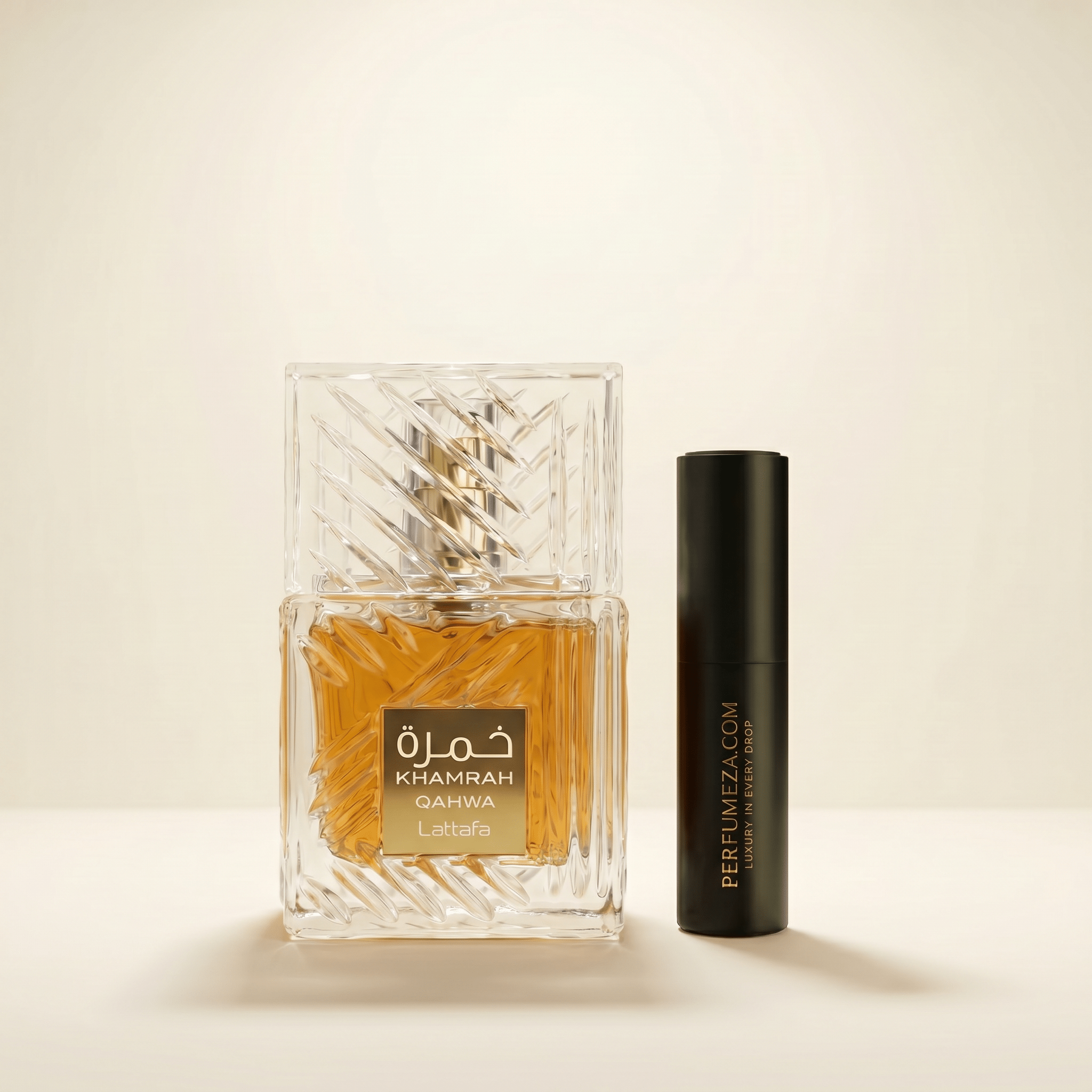 Lattafa Khamrah Qahwa Eau De Parfum by Lattafa — widok 2